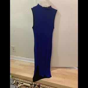 Reversible long tight dress